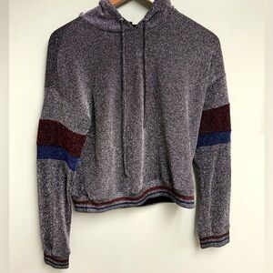 Silvery Shiny Sweatshirt